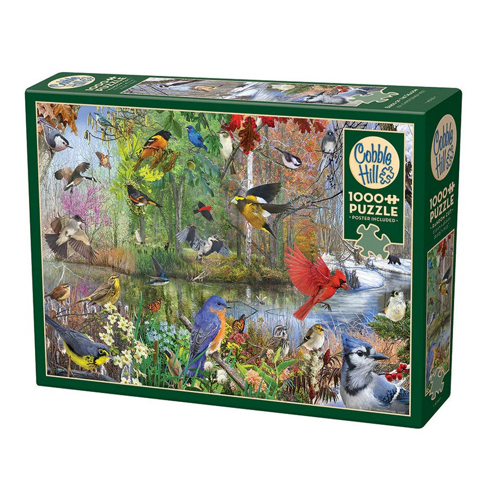 Puzzle - Birds Of The Season 1000Pc