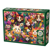Puzzle - Cobble Hill - Blooming Whiskers 1000Pc