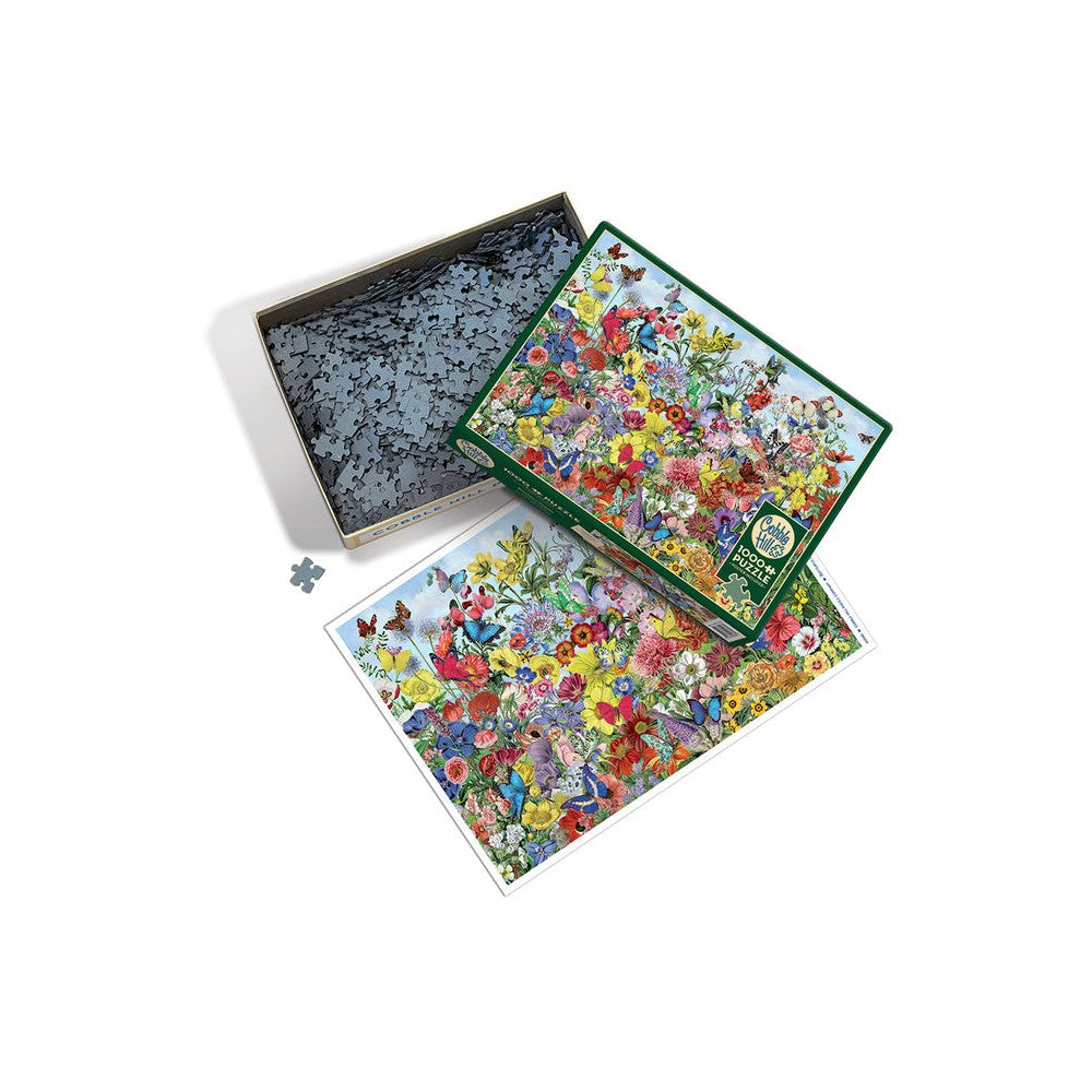 Puzzle - Cobble Hill - Butterfly Garden 1000Pc