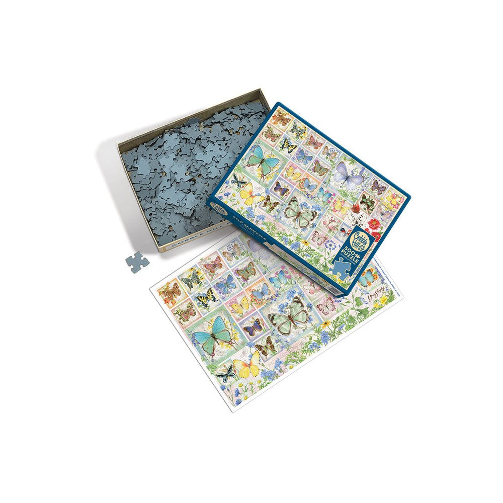 Puzzle - Cobble Hill - Butterfly Tiles 500Pc