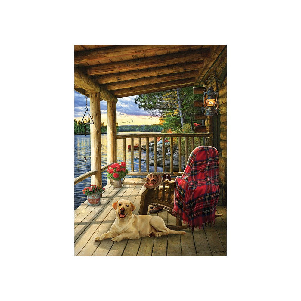 Puzzle - Cabin Porch 1000Pc