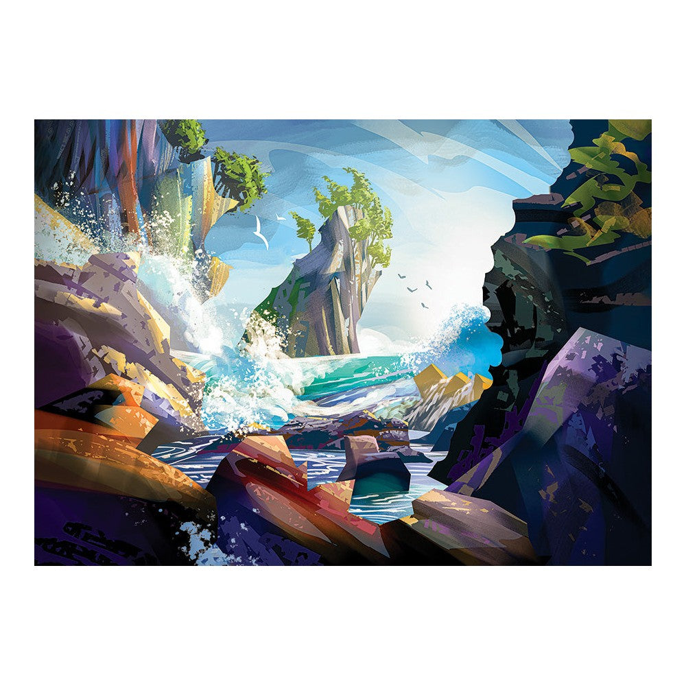 Puzzle - Cobble Hill - Coastal Waves 1000Pc