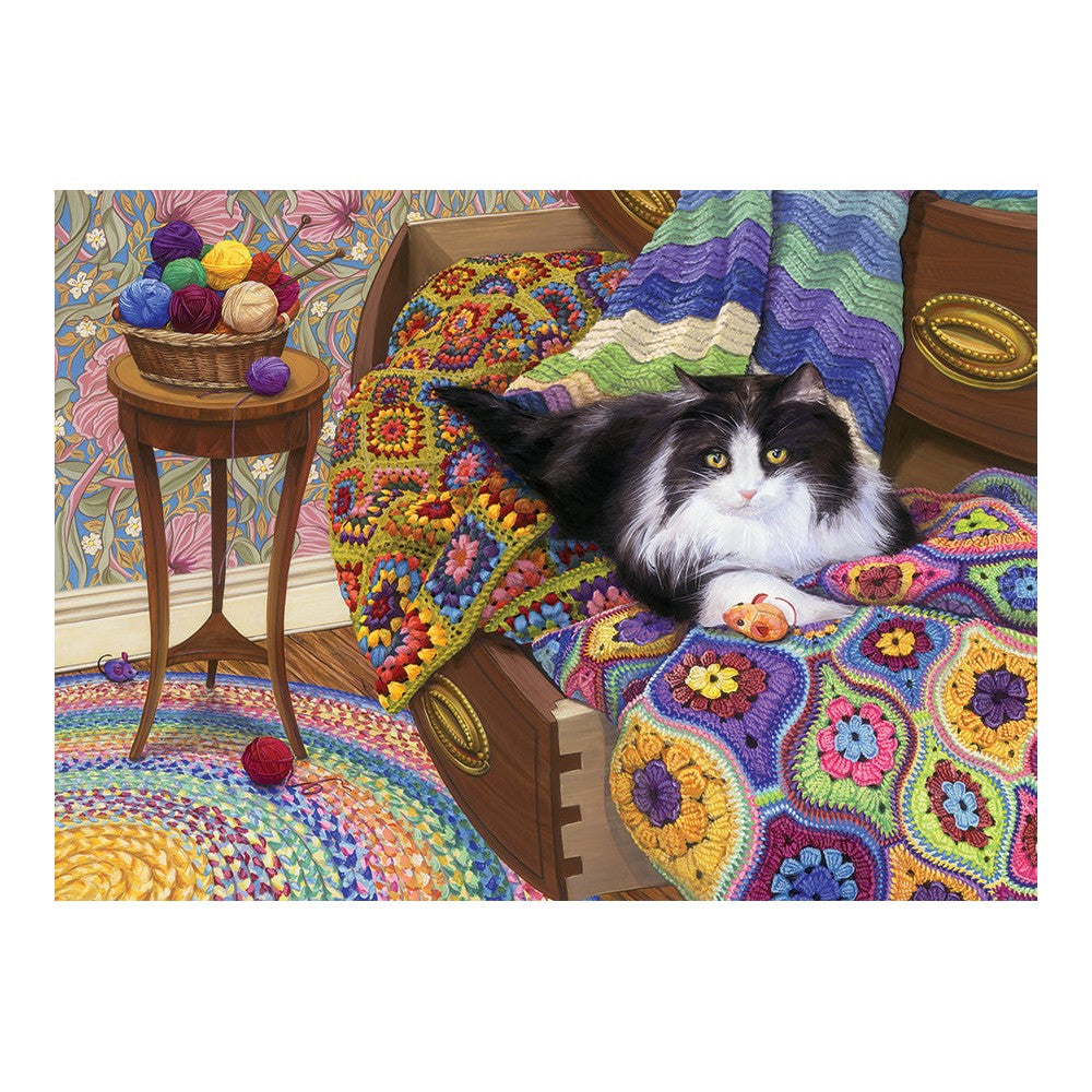 Puzzle - Comfy Cat 1000Pc