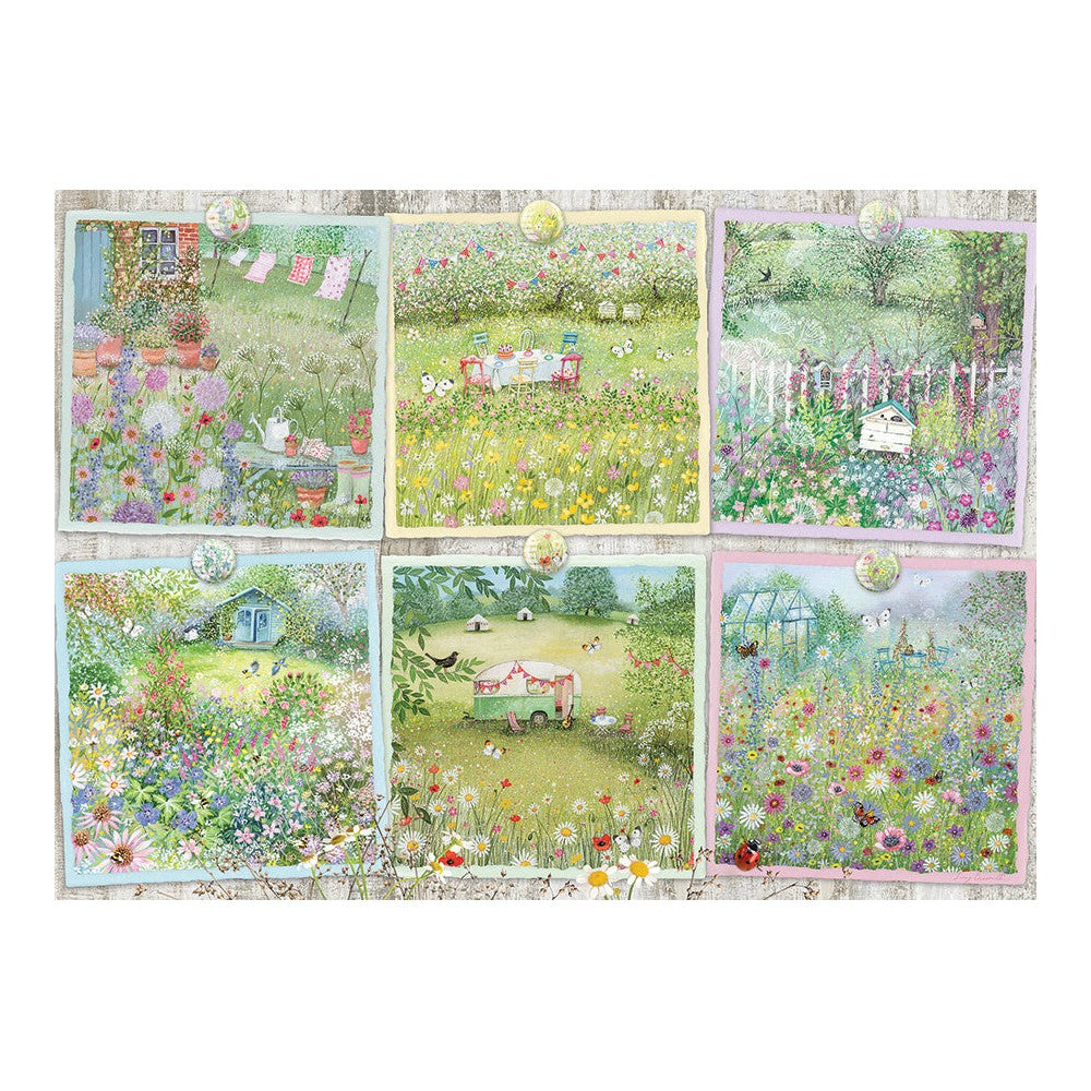 Puzzle - Cobble Hill - Cottage Gardens 1000Pc