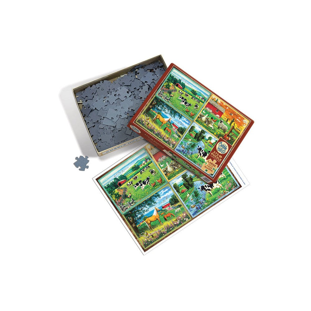 Puzzle - Cobble Hill - Country Friends 275Pcxl