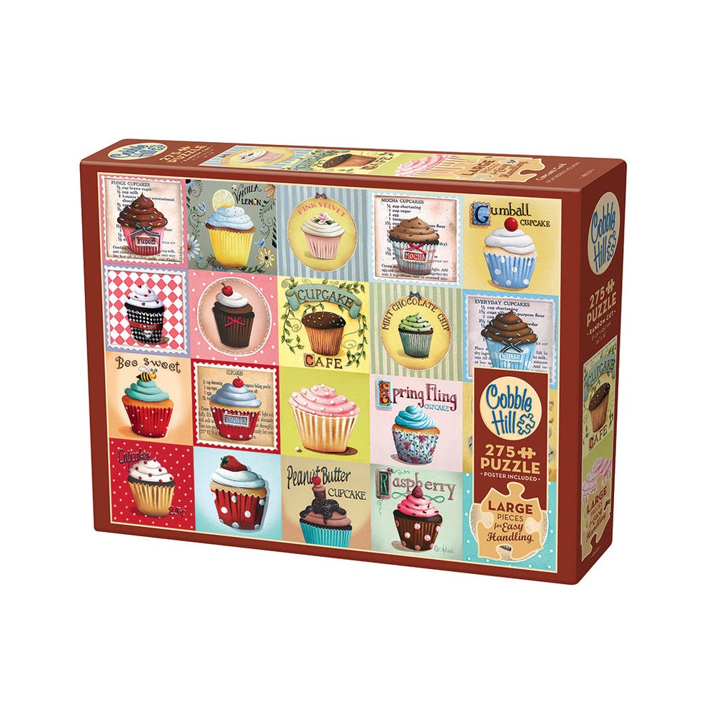 Puzzle - Cobble Hill - Cupcake Cafe 275Pcxl