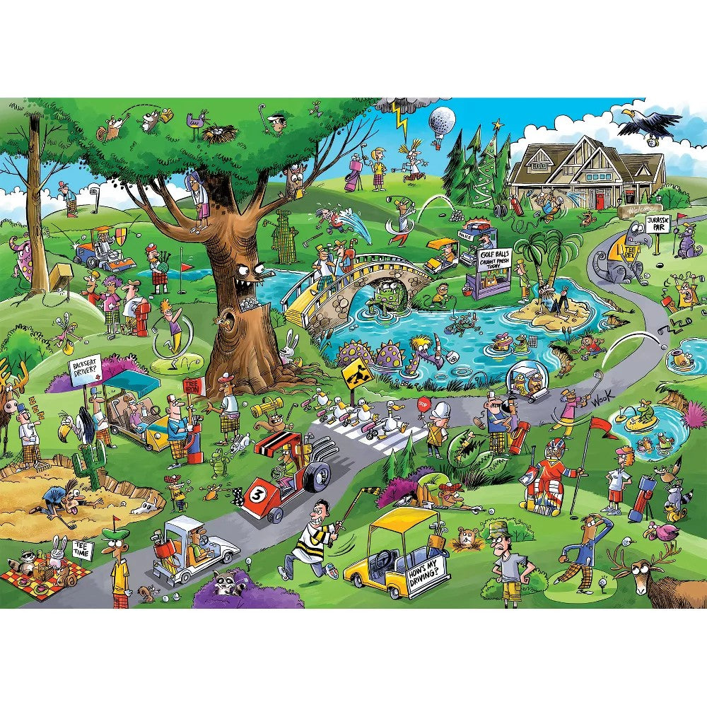 Puzzle - Cobble Hill - Doodletown Par For Course 1000
