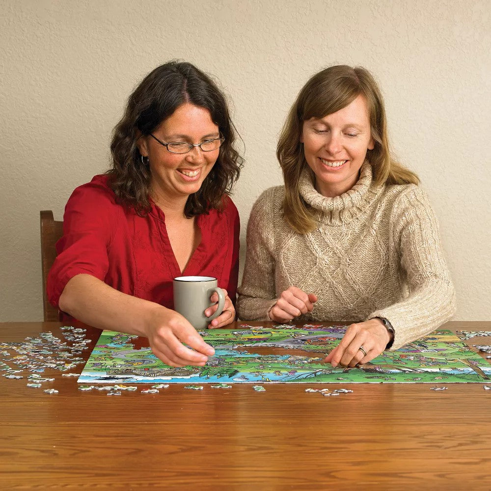 Puzzle - Cobble Hill - Doodletown Par For Course 1000
