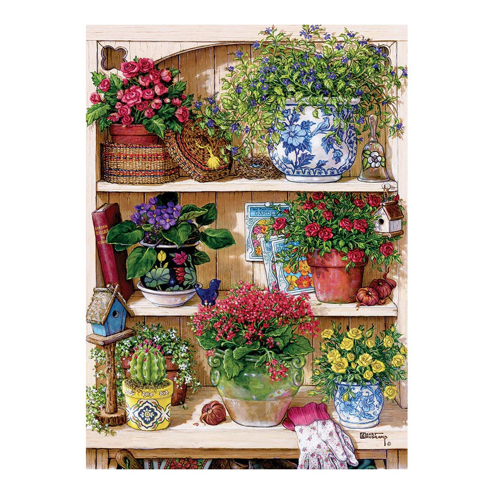Puzzle - Cobble Hill - Flower Cupboard 500Pc
