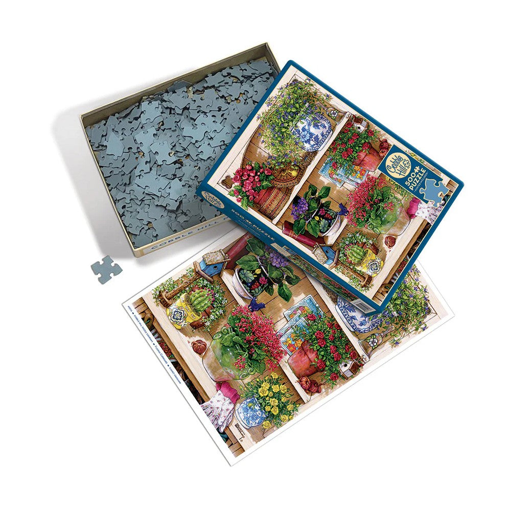 Puzzle - Cobble Hill - Flower Cupboard 500Pc