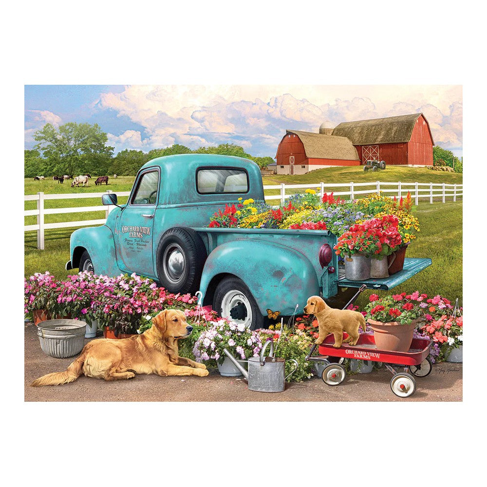 Puzzle - Cobble Hill - Flower Truck 1000Pc
