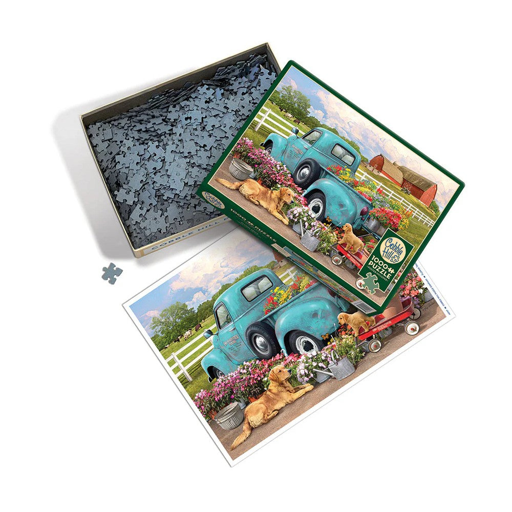 Puzzle - Cobble Hill - Flower Truck 1000Pc