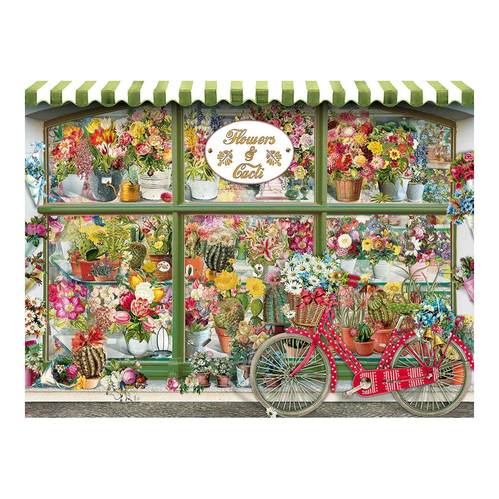 Puzzle - Cobble Hill - Flowers & Cacti Shop 275Pcxl