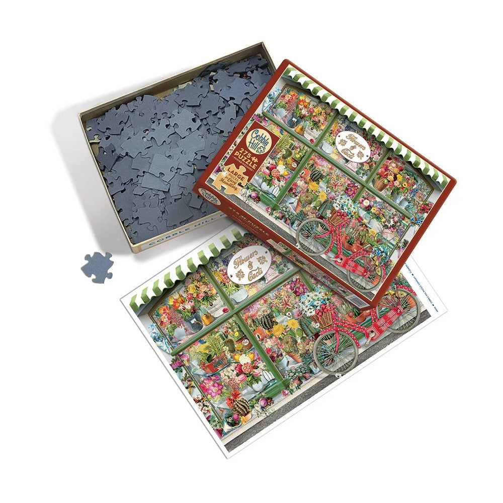 Puzzle - Cobble Hill - Flowers & Cacti Shop 275Pcxl