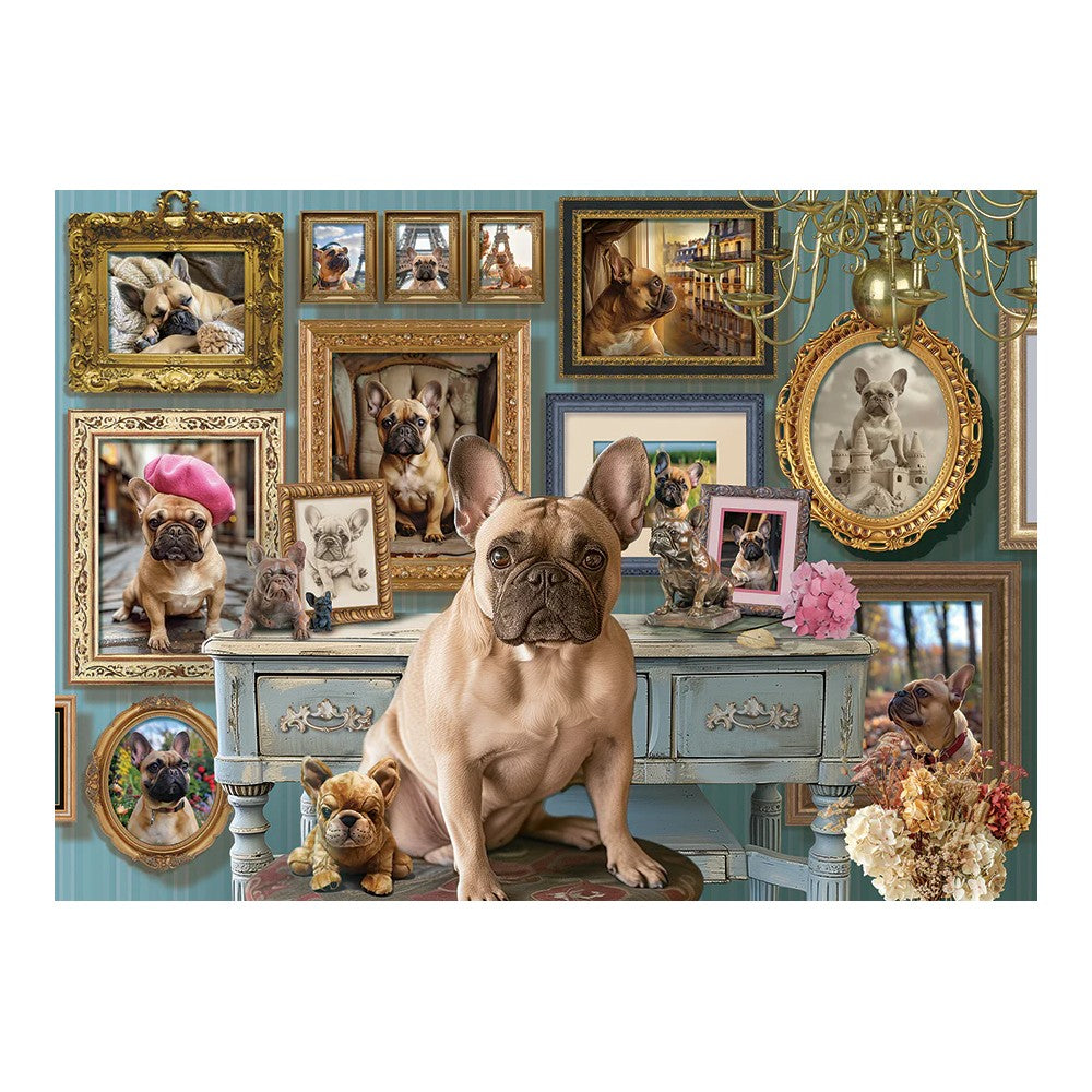 Puzzle - Cobble Hill - Frenchie 500Pc