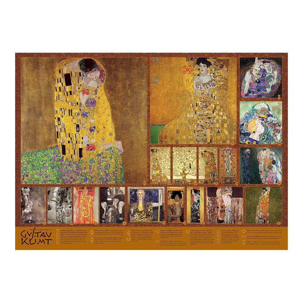 Puzzle - Cobble Hill - Golden Age Of Klimt 1000Pc