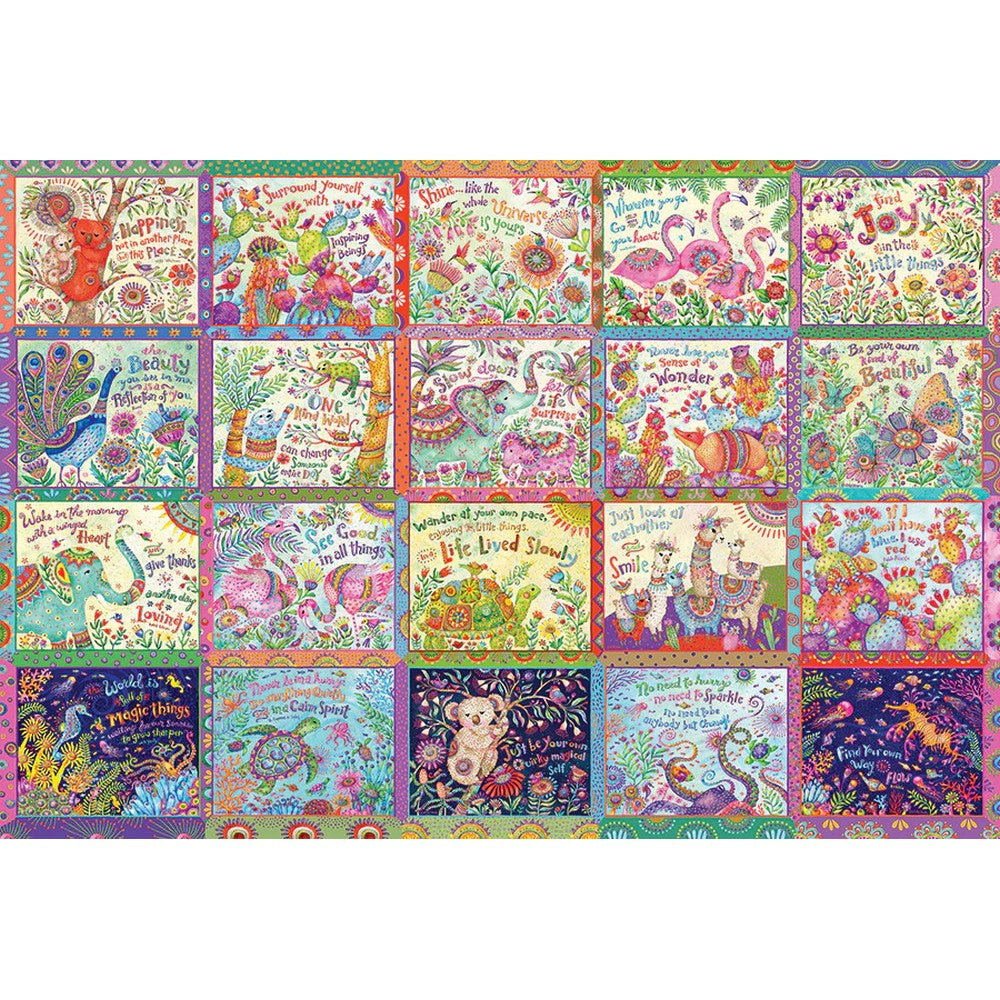 Puzzle - Cobble Hill - Happy Thoughts 2000Pc