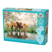 Puzzle - Cobble Hill - Horse Family *350Pc *Family