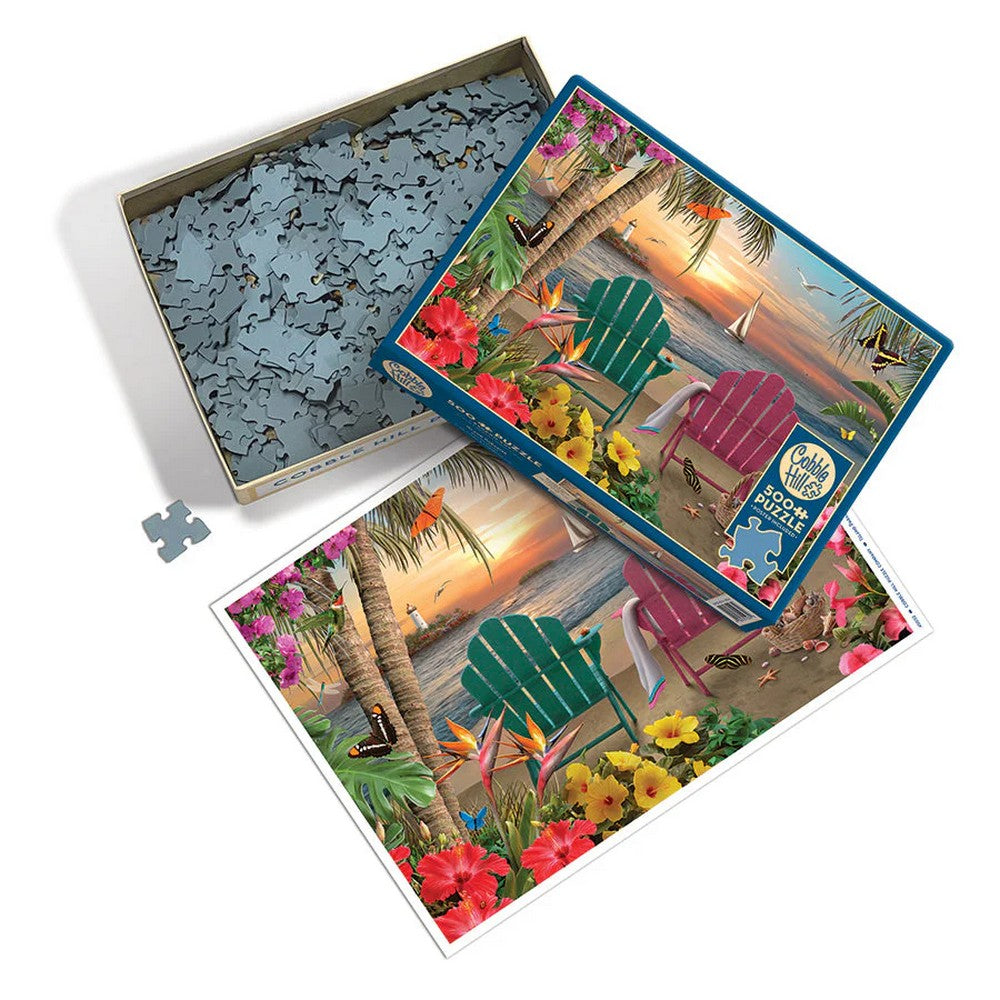 Puzzle - Cobble Hill - Island Paradise 500Pc