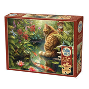 Puzzle - Cobble Hill - Koi Cat 275Pcxl