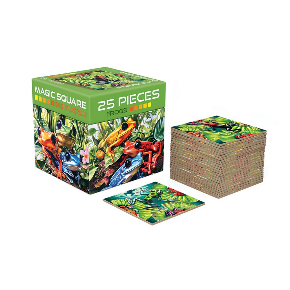 Puzzle - Cobble Hill - Magic Square Puzzle: Frogs