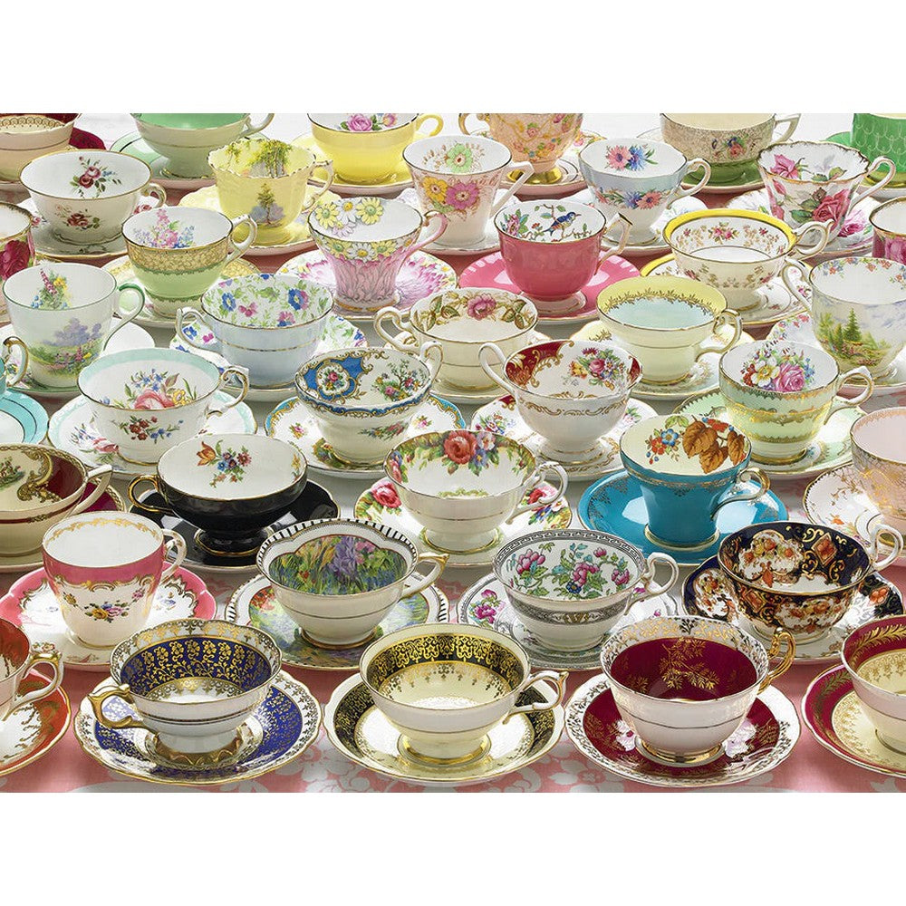 Puzzle - Cobble Hill - More Teacups 275Pcxl