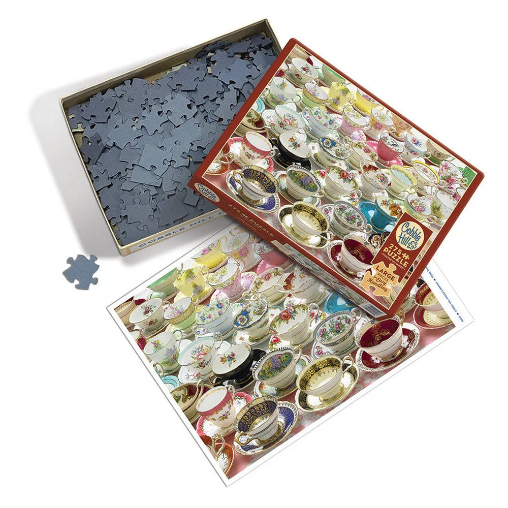 Puzzle - Cobble Hill - More Teacups 275Pcxl
