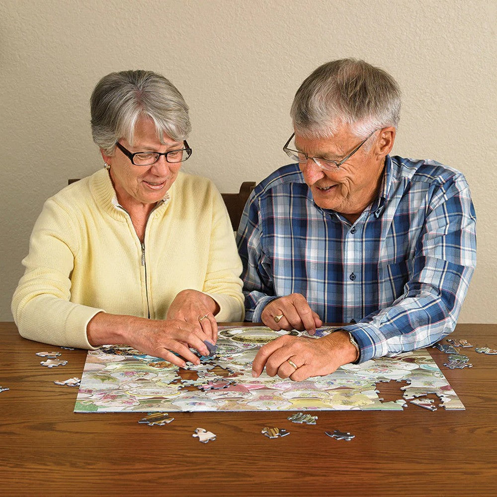 Puzzle - Cobble Hill - More Teacups 275Pcxl