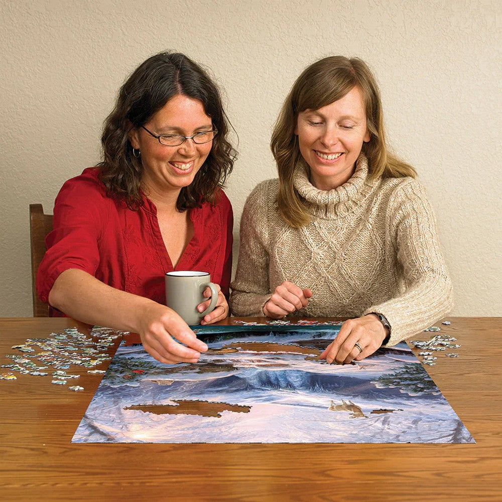 Puzzle - Cobble Hill - Mystic Falls In Winter 1000Pc