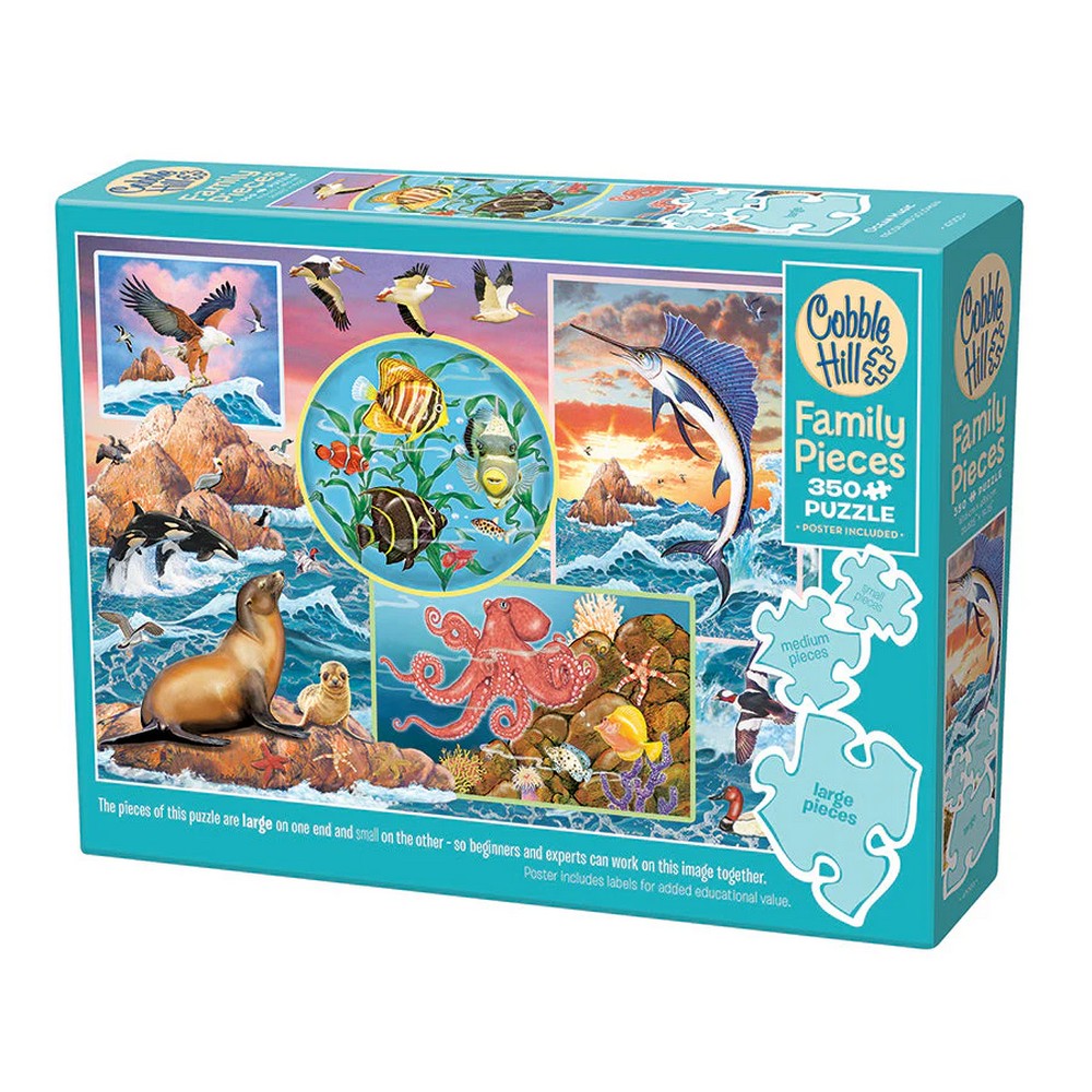 Puzzle - Cobble Hill - Ocean Magic 350Pcs *Family*