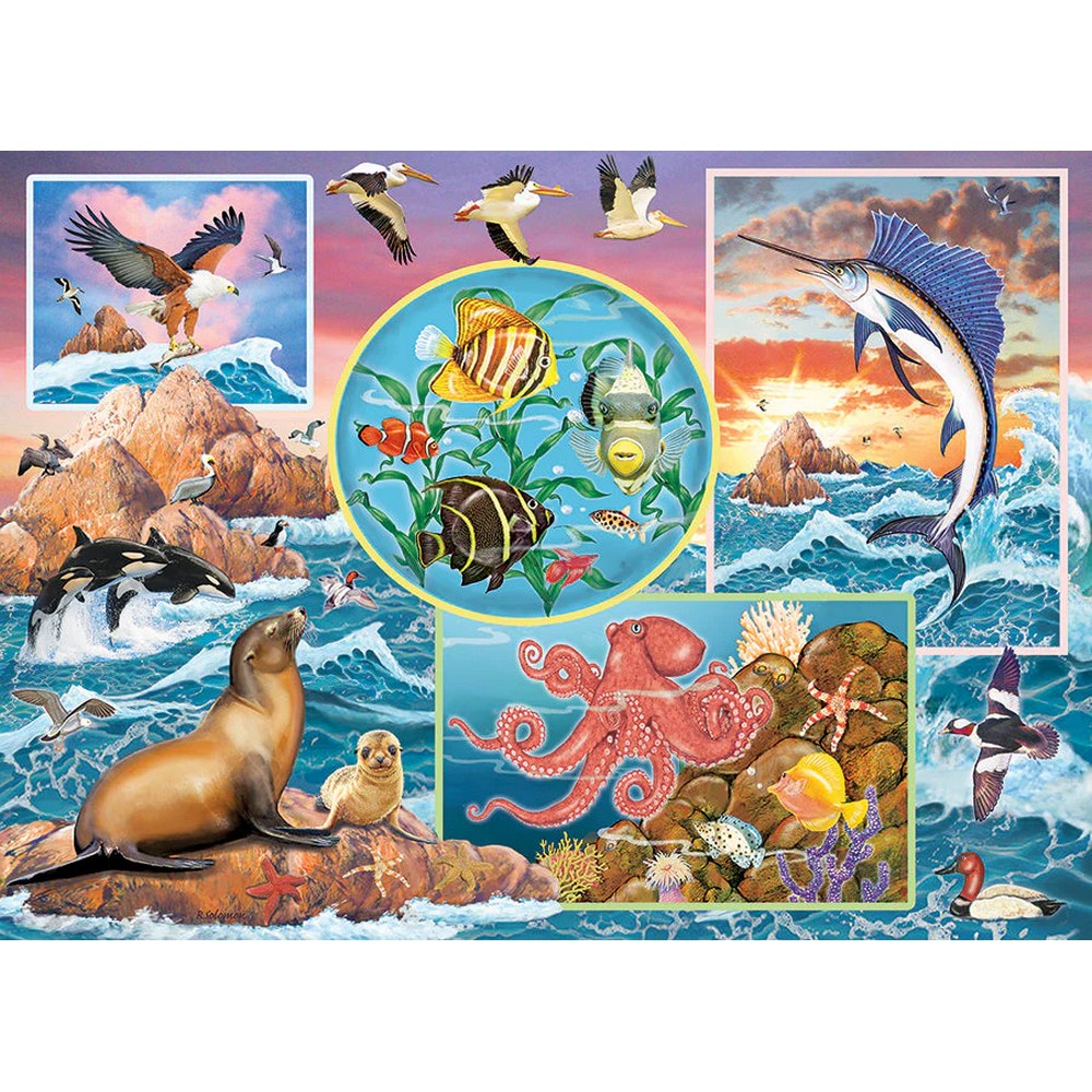 Puzzle - Cobble Hill - Ocean Magic 350Pcs *Family*