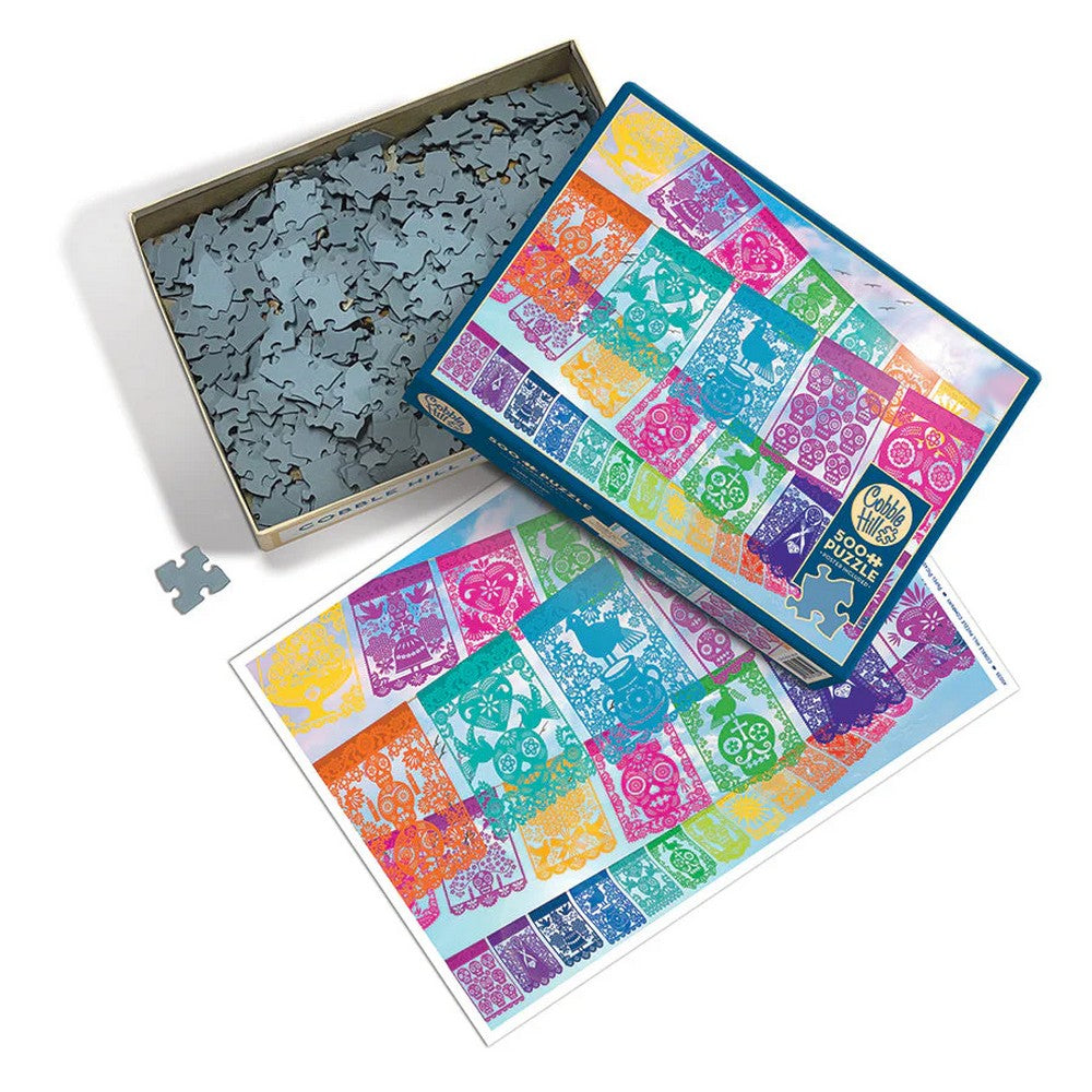 Puzzle - Cobble Hill - Papel Picado 500Pc