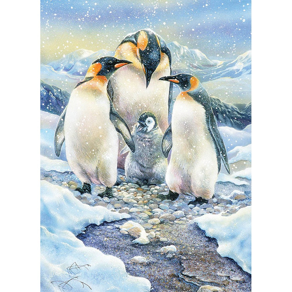 Puzzle - Cobble Hill - Penguin Family *350Pc *Family*