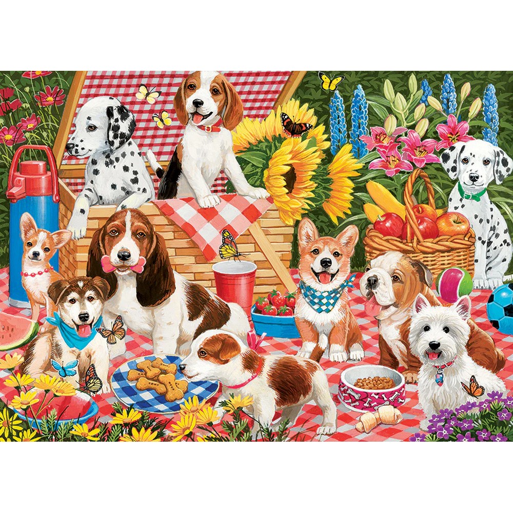 Puzzle - Cobble Hill - Picnic Party 350Pc*Family