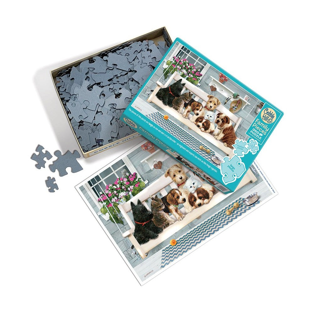 Puzzle - Cobble Hill - Porch Pals 350Pcs *Family*