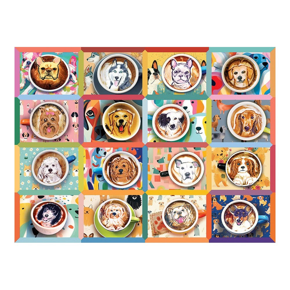 Puzzle - Cobble Hill - Puppy Lattes 275Pcxl