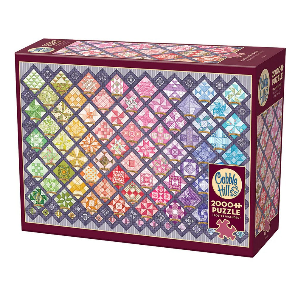 Puzzle - Cobble Hill - Quilt Blocks 2000Pc