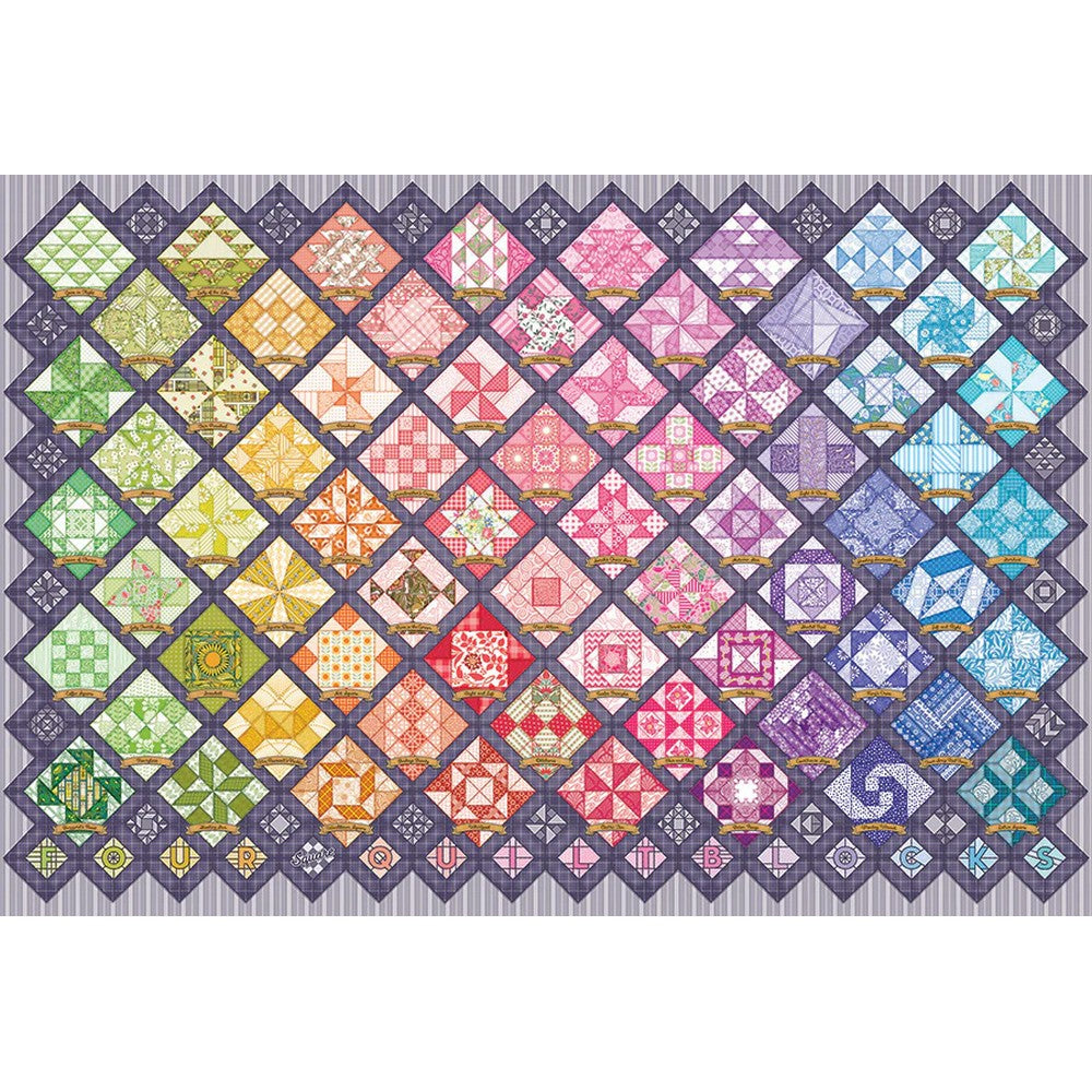 Puzzle - Cobble Hill - Quilt Blocks 2000Pc