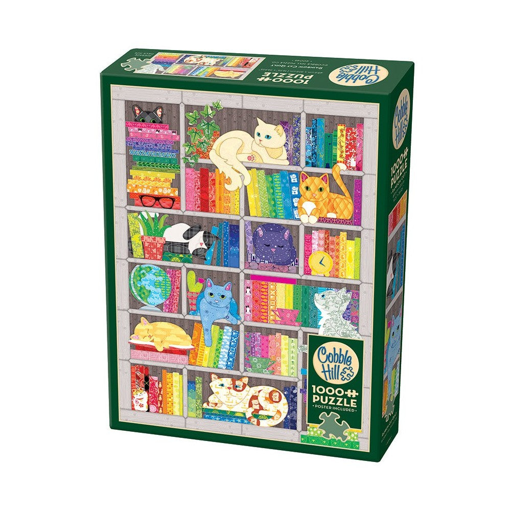 Puzzle - Rainbow Cat Quilt 1000Pc