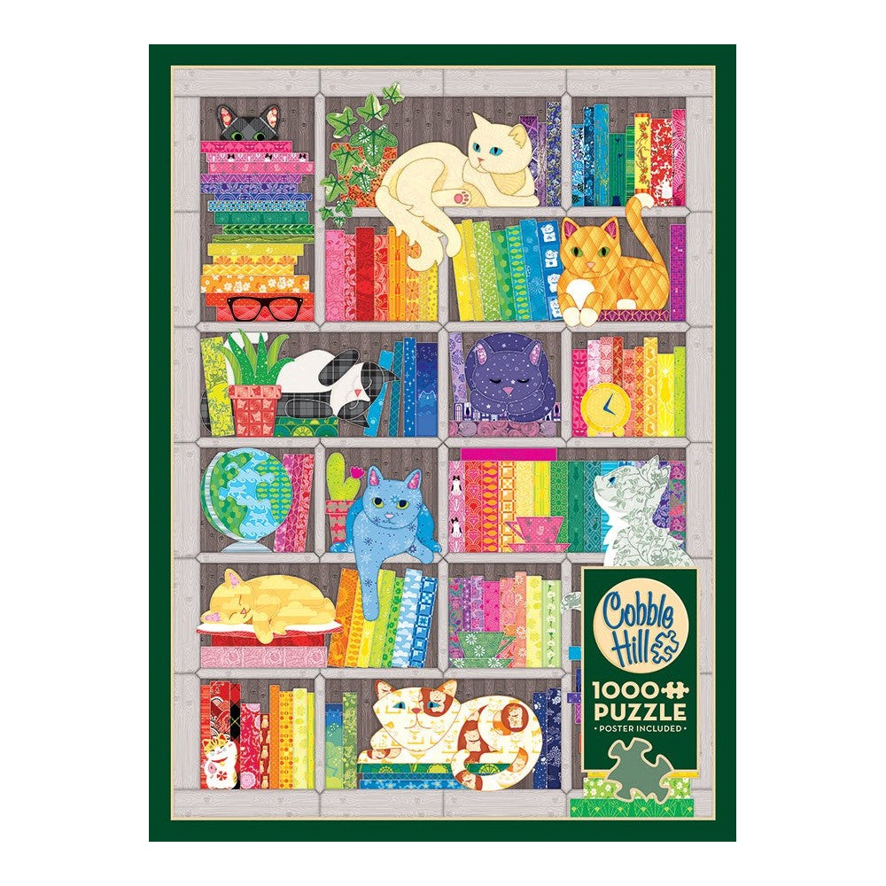 Puzzle - Rainbow Cat Quilt 1000Pc