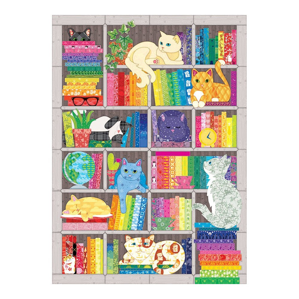 Puzzle - Rainbow Cat Quilt 1000Pc