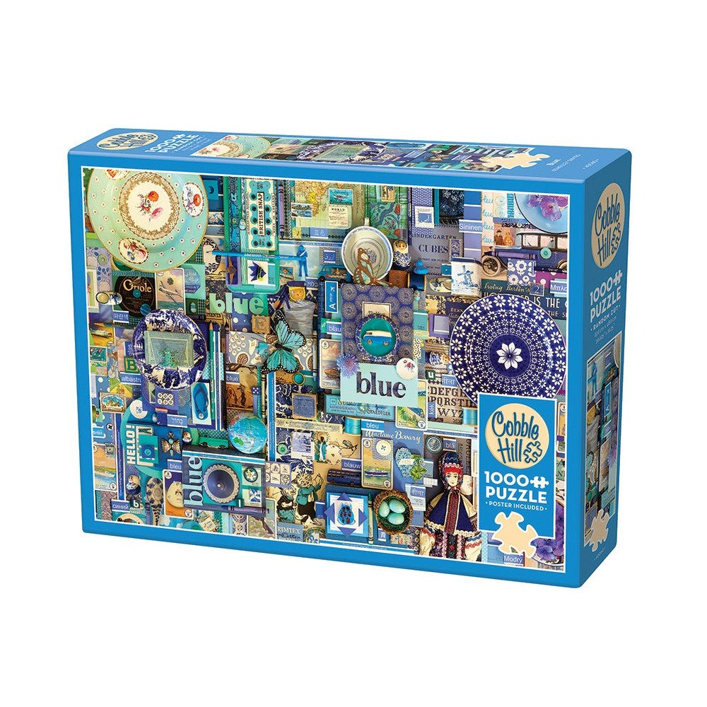 Puzzle - Cobble Hill - Rainbow Project 1000Pc Blue