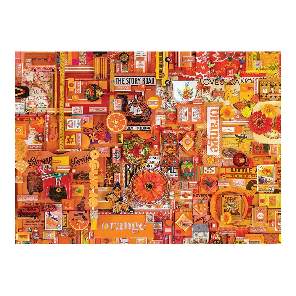 Puzzle - Cobble Hill - Rainbow Project 1000Pc Orange