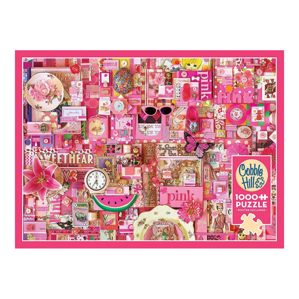 Puzzle - Cobble Hill - Rainbow Project 1000Pc Pink