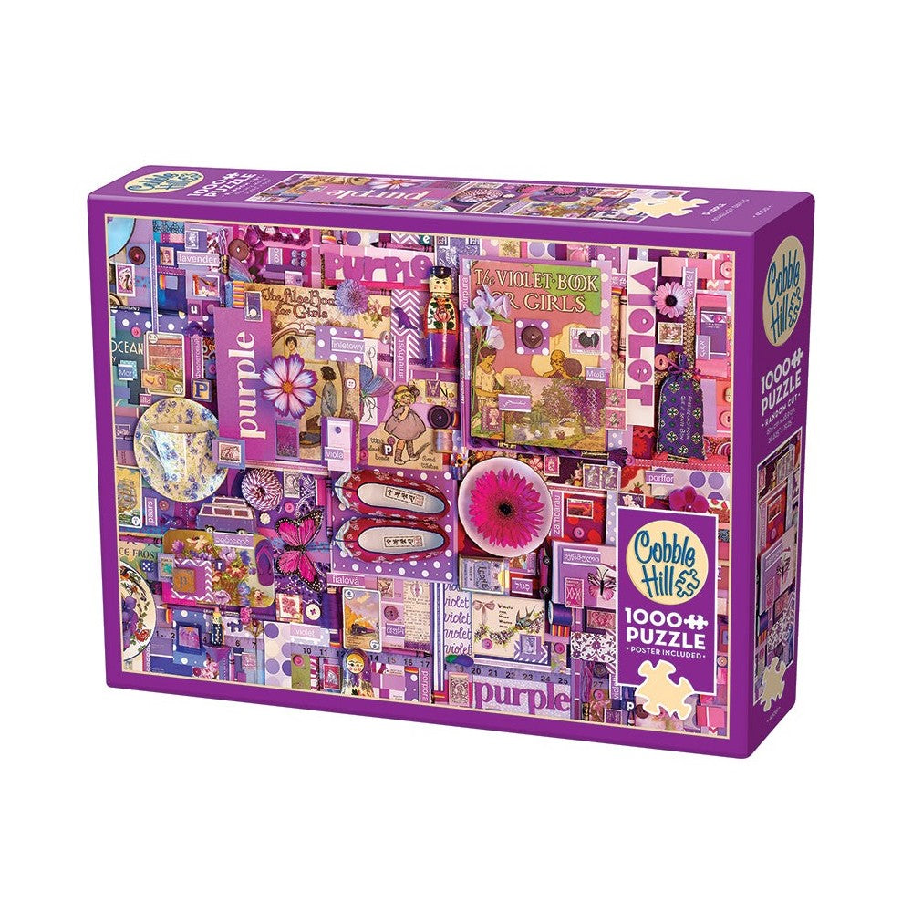 Puzzle - Cobble Hill - Rainbow Project 1000Pc Purple