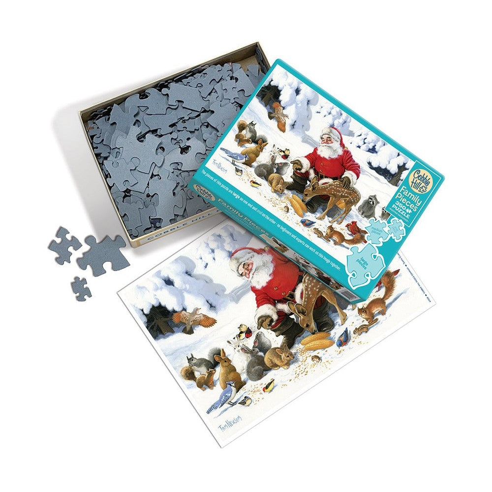 Puzzle - Cobble Hill - Santa Claus & Friends *Family*