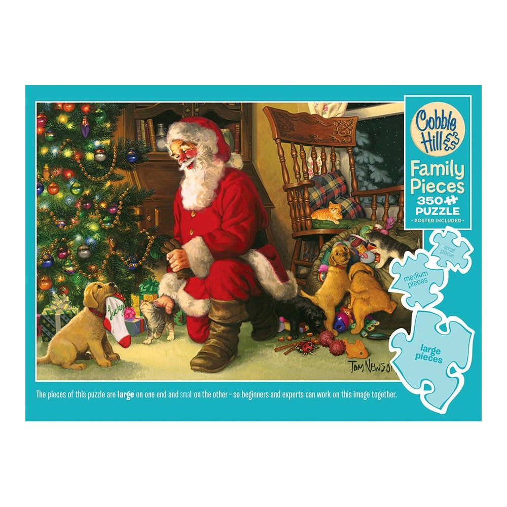 Puzzle - Cobble Hill - Santa's Lucky Stocking 350Pc