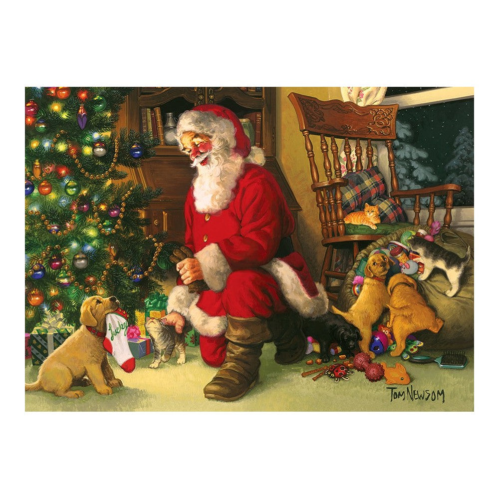 Puzzle - Cobble Hill - Santa's Lucky Stocking 350Pc