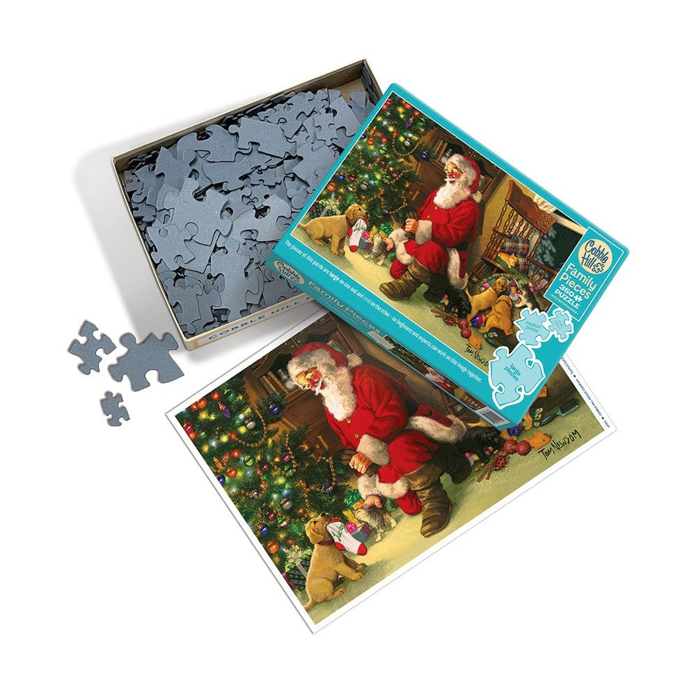 Puzzle - Cobble Hill - Santa's Lucky Stocking 350Pc