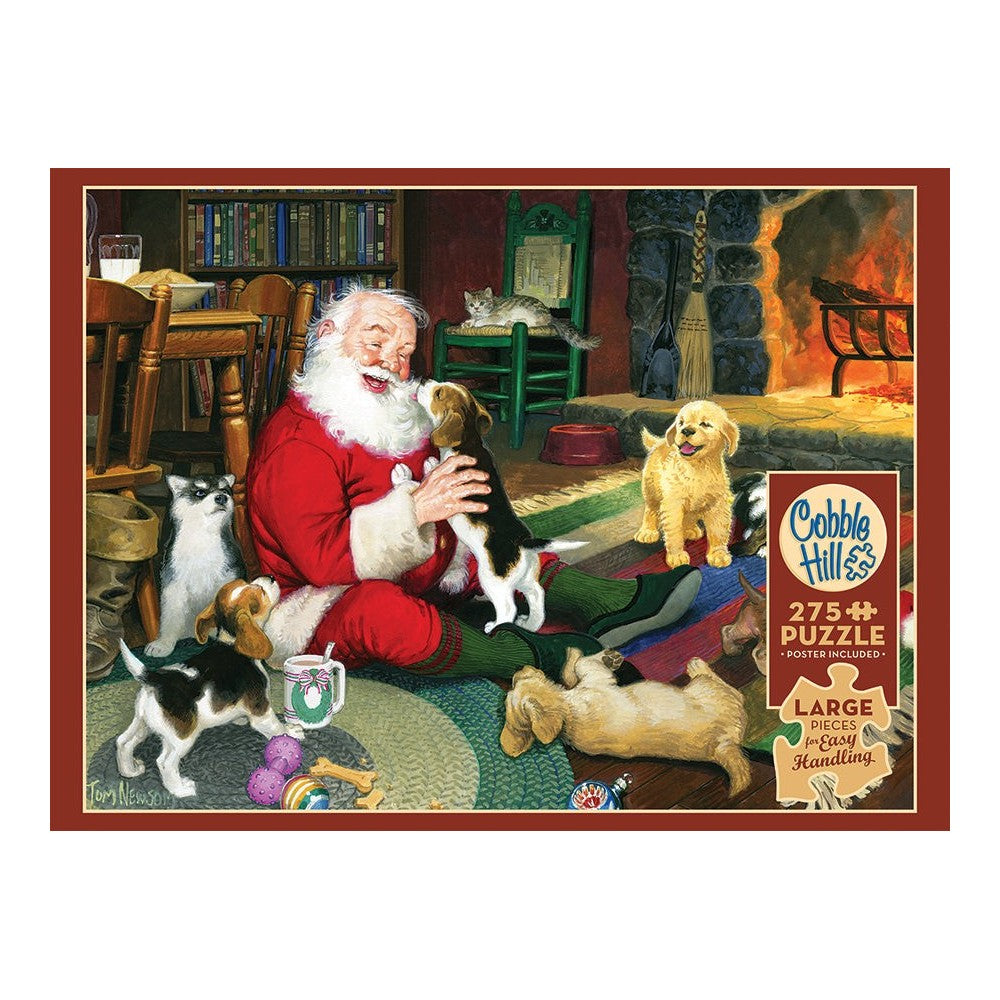 Puzzle - Cobble Hill - Santa's Playtime 275Pcxl